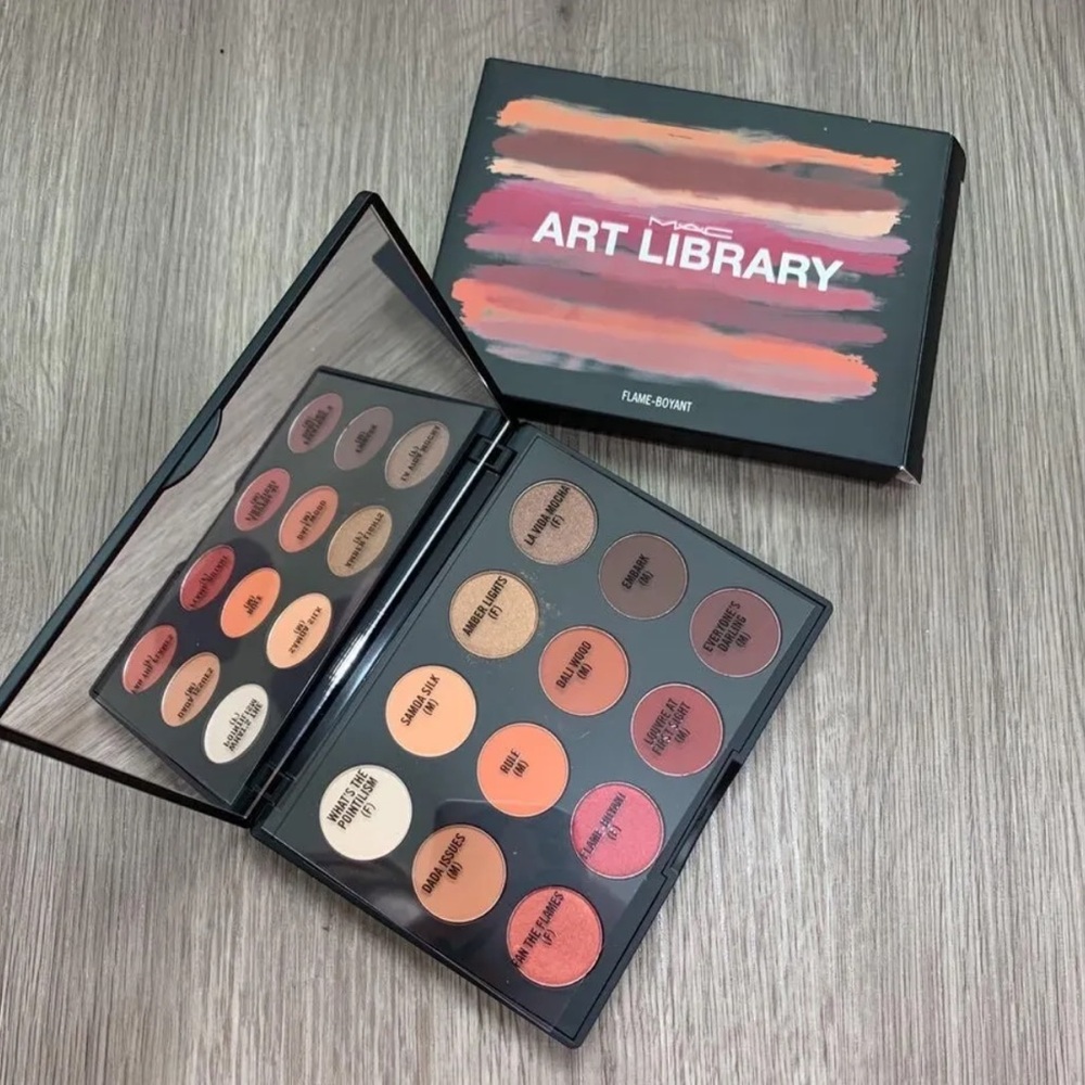 Authentic MAC Art Library: Flame-Boyant Eyeshadow Palette NIB